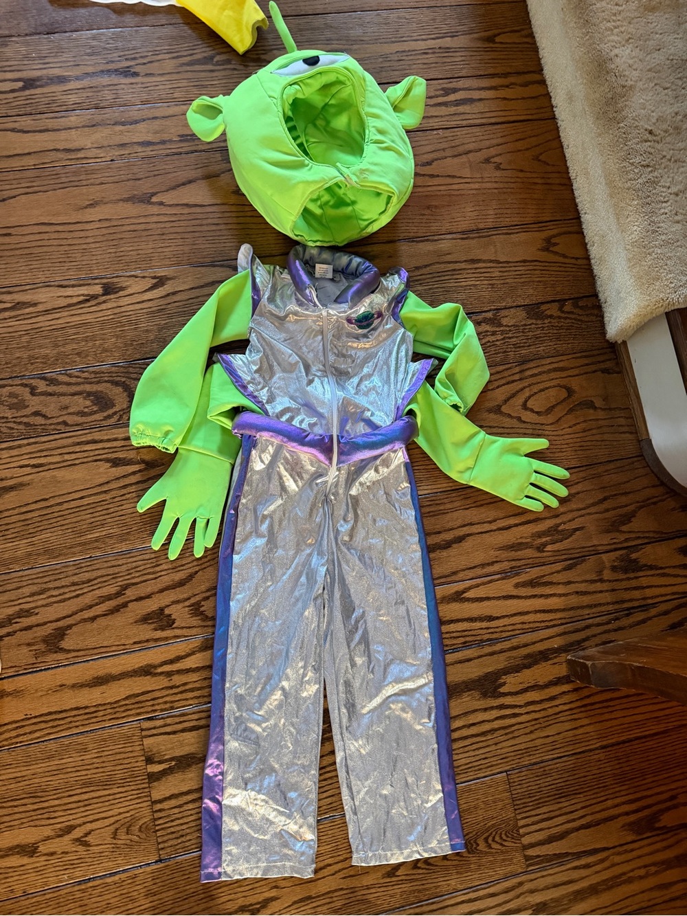 Green Alien kids Toy Story Costume
